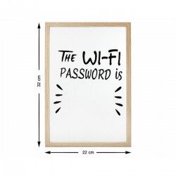 Whiteboard The WIFI Password